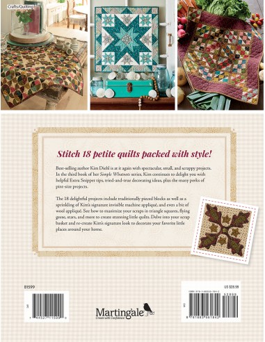 Simple Whatnots III - A Third Serving of Satisfyingly Scrappy Quilts by Kim Diehl Martingale - 2