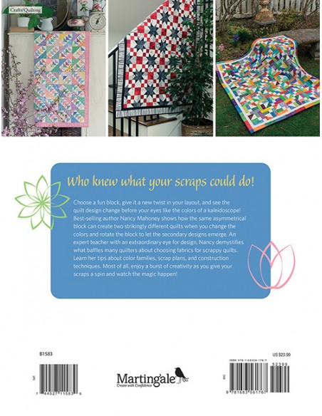 A New Twist - Turn 6 Easy Blocks into 12 Colorful Quilts by Nancy Mahoney Martingale - 3