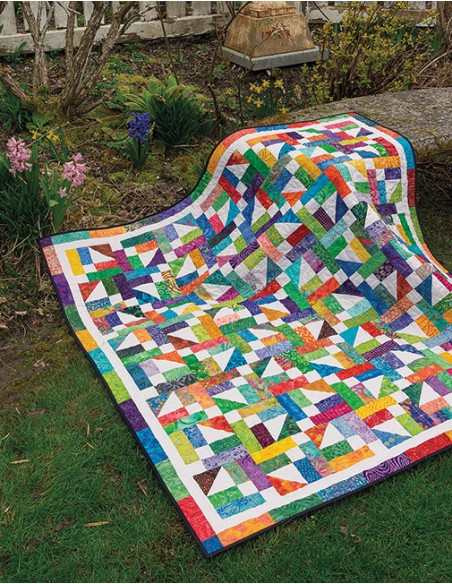 A New Twist - Turn 6 Easy Blocks into 12 Colorful Quilts by Nancy Mahoney Martingale - 12