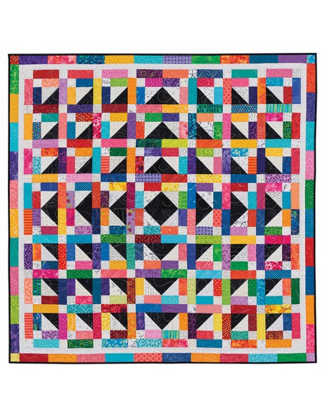 A New Twist - Turn 6 Easy Blocks into 12 Colorful Quilts by Nancy Mahoney Martingale - 14