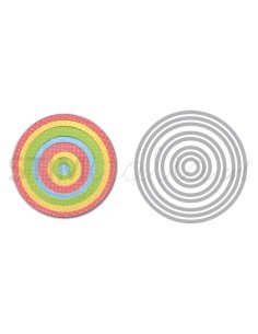 Framelits Die Set 8PK - Circles 2 Ellison - 1