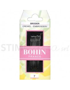Bohin, Aghi Embroidery da Ricamo A41F per Ricamare su Lino, Lana e Cotone n7 - 15pz Bohin - 1