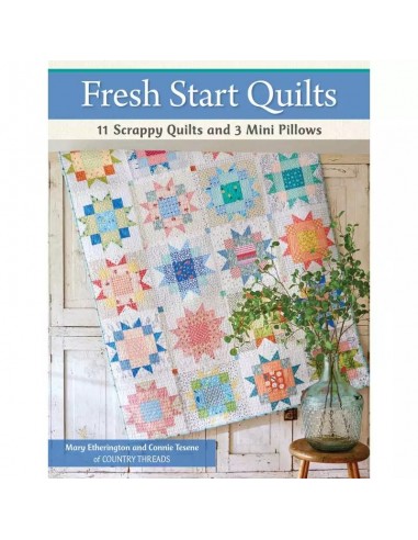 Fresh Start Quilts - 11 Scrappy Quilts and 3 Mini Pillows by Mary Etherington, Connie Tesene Martingale - 1