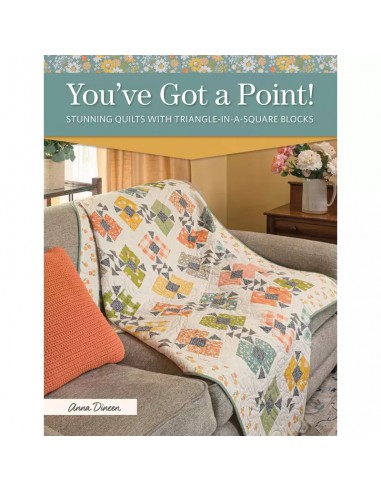 You've Got a Point! - Stunning Quilts with Triangle-in-a-Square Blocks by Anna Dineen Martingale - 1