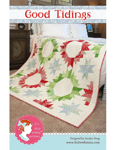 It's Sew Emma - Good Tidings Quilt Pattern Jocelyn Ueng - Cartamodello It's Sew Emma - 1