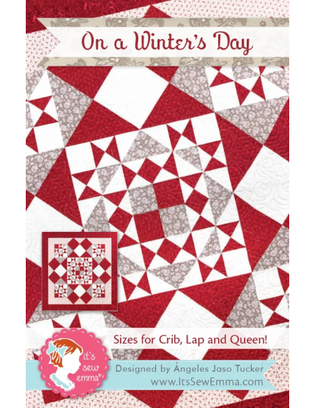 It's Sew Emma - On a Winter's Day Quilt Pattern - Cartamodello It's Sew Emma - 1