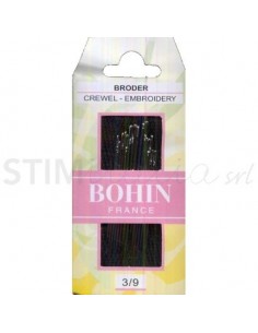Bohin, Aghi Embroidery da Ricamo A41F per Ricamare su Lino, Lana e Cotone n3/9 - 15pz Bohin - 1