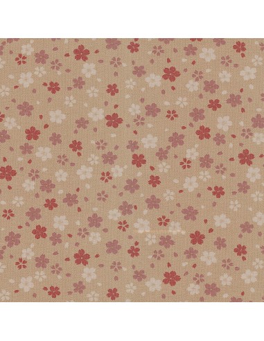 Sevenberry - Tessuto Fondo Rosa con Fiori Sojitz Fashion - 1