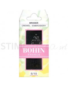 Bohin, Aghi Embroidery da Ricamo A41F per Ricamare su Lino, Lana e Cotone n5/10 - 16pz Bohin - 1