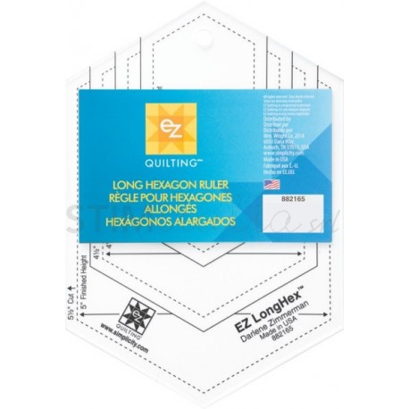LONG HEXAGON RULER