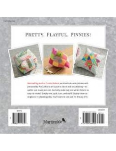 Pin Pals - 40 Patchwork Pinnies, Poppets, and Pincushions with Pizzazz by Carrie Nelson Martingale - 1
