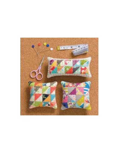 Pin Pals - 40 Patchwork Pinnies, Poppets, and Pincushions with Pizzazz by Carrie Nelson Martingale - 9
