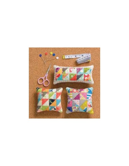 Pin Pals - 40 Patchwork Pinnies, Poppets, and Pincushions with Pizzazz by Carrie Nelson Martingale - 9
