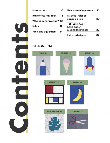 THE CRAFTY GENTLEMAN'S GUIDE TO MODERN PAPER PIECING BY MIKE ASPINALL Search Press - 2