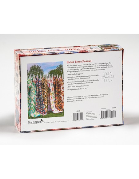 Picket Fence Pretties - Puzzle da 1000 Pezzi by Lissa Alexander Martingale - 2
