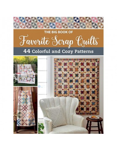 The Big Book of Favorite Scrap Quilts - 44 Colorful and Cozy Patterns Martingale - 1