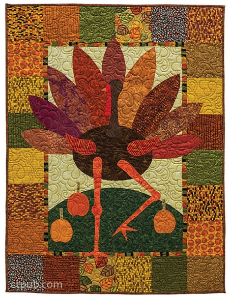Festive Fall Quilts: 21 Fun Appliqué Projects for Halloween, Thanksgiving & More by Kim Schaefer C&T Publishing - 3