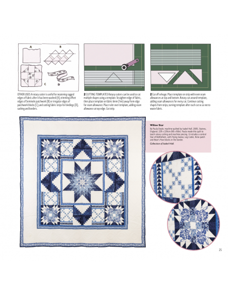 The Complete Book of Patchwork, Quilting & Appliqué by Linda Seward Search Press - 9