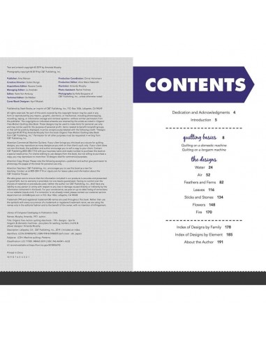 Organic Free-Motion Quilting Idea Book, by Amanda Murphy C&T Publishing - 7