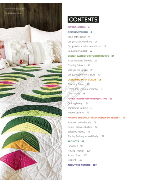 Design, Make, Quilt Modern: Taking a Quilt from Inspiration to Reality by Heather Black Search Press - 1