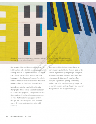 Design, Make, Quilt Modern: Taking a Quilt from Inspiration to Reality by Heather Black Search Press - 16