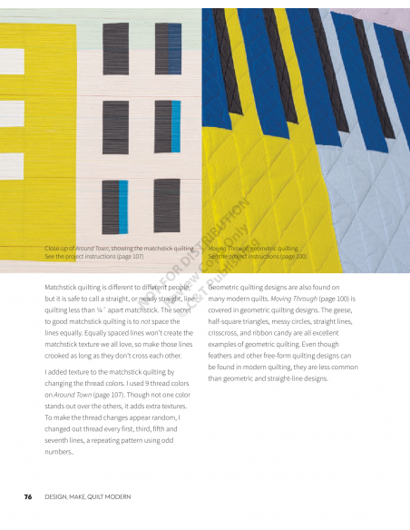 Design, Make, Quilt Modern: Taking a Quilt from Inspiration to Reality by Heather Black Search Press - 16