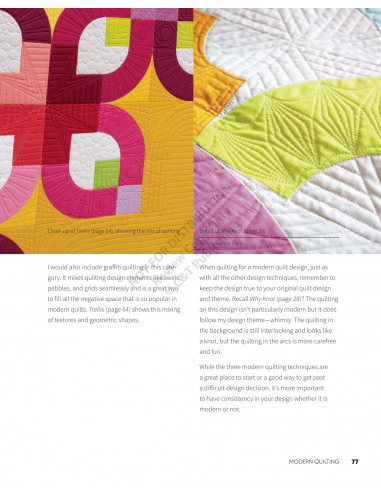 Design, Make, Quilt Modern: Taking a Quilt from Inspiration to Reality by Heather Black Search Press - 17