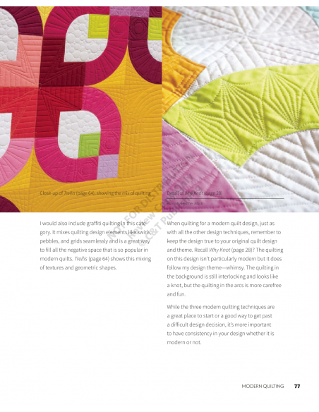 Design, Make, Quilt Modern: Taking a Quilt from Inspiration to Reality by Heather Black Search Press - 17