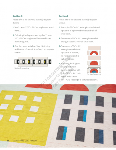 Design, Make, Quilt Modern: Taking a Quilt from Inspiration to Reality by Heather Black Search Press - 20