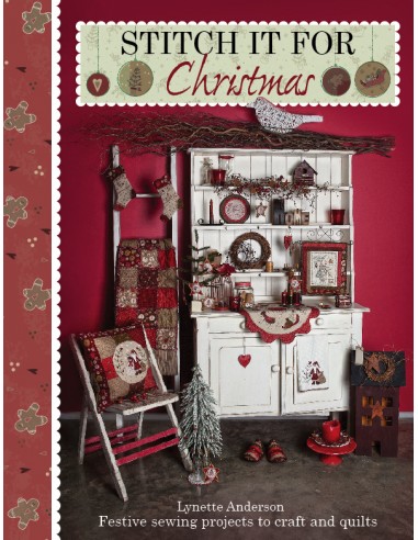 Stitch It for Christmas: Festive Sewing Projects to Craft and Quilt by Lynette Anderson David & Charles - 1