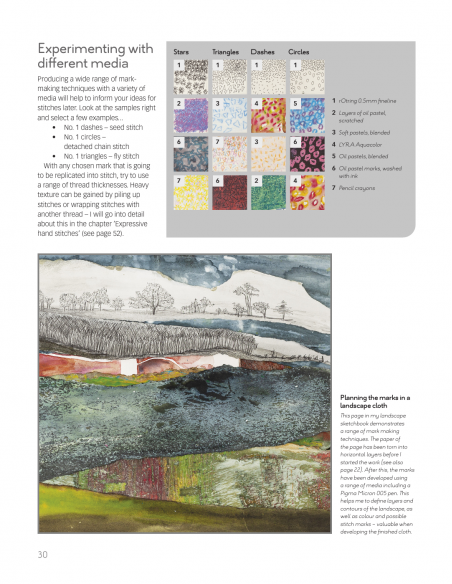 The Textile Artist: Expressive Stitches, A ‘no-rules’ guide to creating original textile art by Jan Dowson Search Press - 8