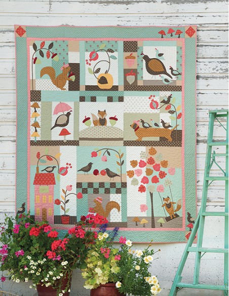 101 Maple Street - A Fanciful Quilt of Woodland Wonder by Anne Sutton Martingale - 3