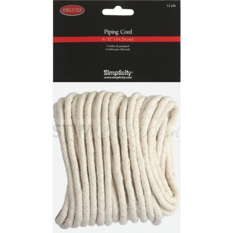 Piping Cord - 6/32" 12YD Simplicity - 1