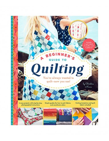 A Beginner’s Guide to Quilting by Christine Mann Search Press - 1