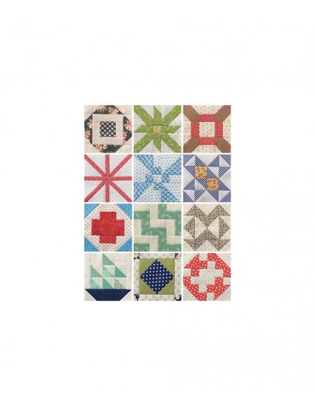 Sampler Spree - 100+ Fresh & Fun Quilt Blocks Martingale - 3