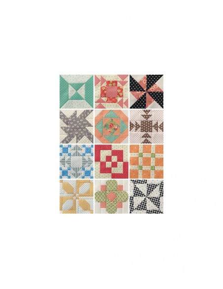 Sampler Spree - 100+ Fresh & Fun Quilt Blocks Martingale - 6
