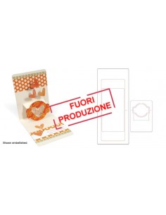 Pop 'n Cuts XL Die Set - Card, Horizontal A2 w/Circle Label, 3-D Ellison - 1