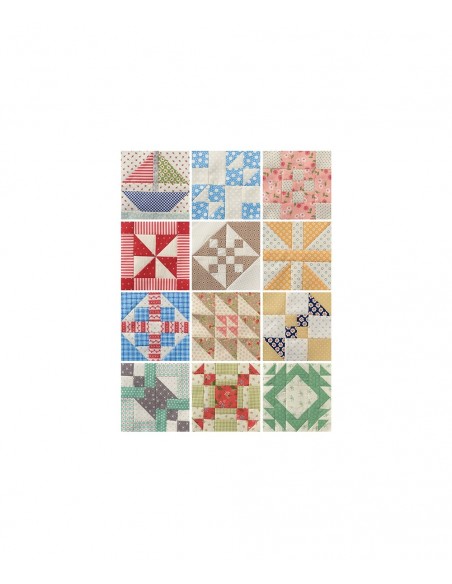 Sampler Spree - 100+ Fresh & Fun Quilt Blocks Martingale - 9
