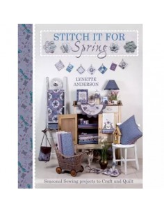 Stitch it for Spring, Seasonal Sewing Projects to Craft and Quilt - Lynette Anderson David & Charles - 1