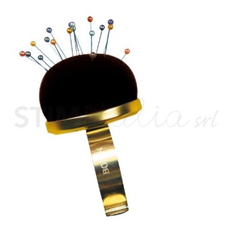 Bohin, Puntaspilli da Polso con bracciale in Metallo - Nero Bohin - 1