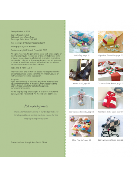 Love to Sew: Quilting on the Move - with English Paper Piecing Search Press - 3