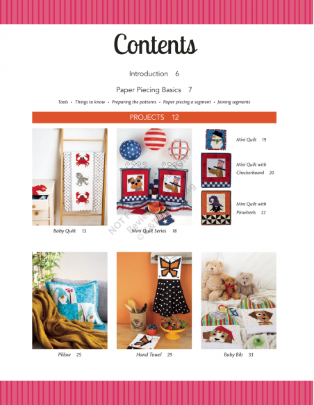 Paper Piecing all year round C&T Publishing - 2
