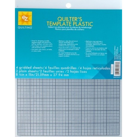 Ez Quilting - Kit fogli trasparenti per Template EZ Quilting - 1