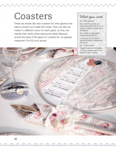 Half Yard Home, Easy sewing projects using left-over pieces of fabric by Debbie Shore Search Press - 4