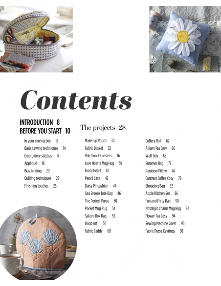 Love to Sew, 60 stunning accessories to make for you and your home Search Press - 3