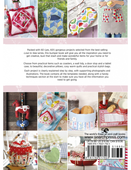 Love to Sew, 60 stunning accessories to make for you and your home Search Press - 9