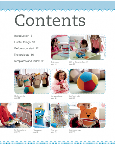 Half Yard Kids, Sew 20 colourful toys and accessories from left-over pieces of fabric by Debbie Shore Search Press - 3