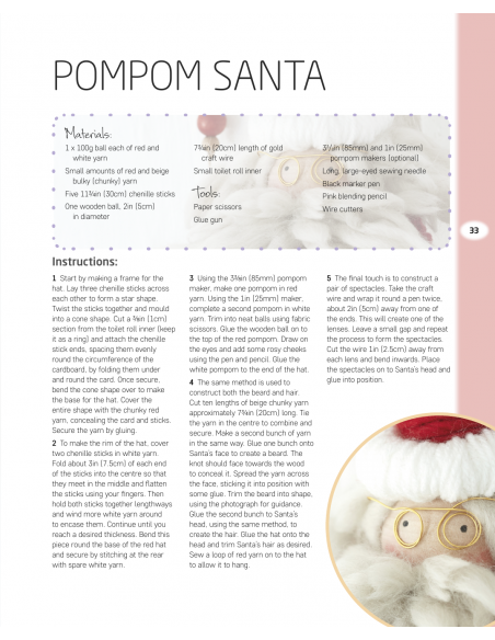 Quick and Easy Christmas - 100 gifts & decorations to make for the festive season Search Press - 9