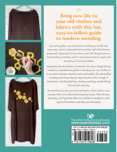 Modern Mending - How to minimize waste and maximize style by Erin Lewis-Fitzgerald Search Press - 1 2