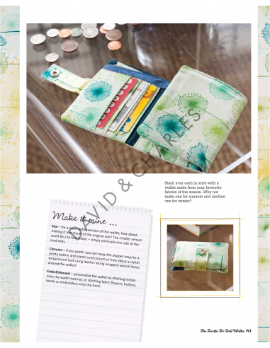 A Bag for All Reasons, 12 all-new bags and purses to sew for every occasion by Lisa Lam David & Charles - 7